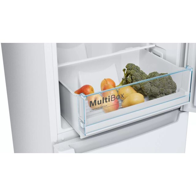 Bosch KGN36NWEAG Fridge Freezer, 60cm, Frost Free, E Energy