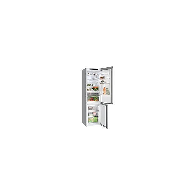 Bosch KGN392LAGG 60cm 60/40 Total No Frost Fridge Freezer - Stainless Steel Look