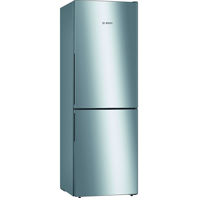 Bosch KGV33VLEAG Fridge Freezer, 60cm, Low Frost, E Energy