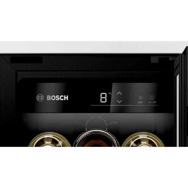 Bosch KUW20VHF0G Wine Cooler, 30cm, F Energy