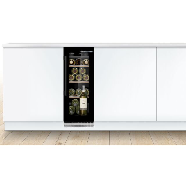 Bosch KUW20VHF0G Wine Cooler, 30cm, F Energy