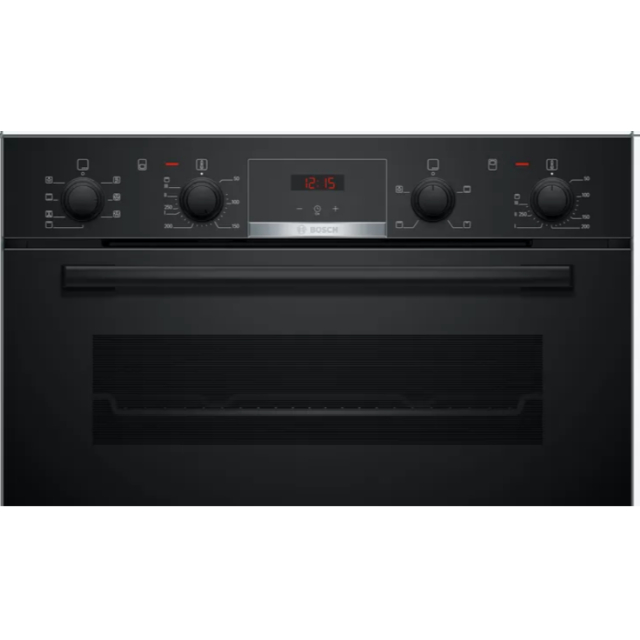 Bosch MBS533BB0B Enamel Interior, Double Oven, Electric, A/B Energy