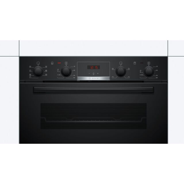 Bosch NBS533BB0B Enamel Interior, Double Multifunction Oven, Electric, A/B Energy
