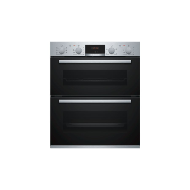 Bosch NBS533BS0B Enamel Interior, Double Multifunction Oven, Electric A/B Energy