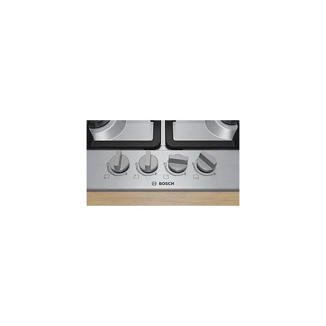 Bosch PGP6B5K90 60cm Gas Hob - Stainless steel
