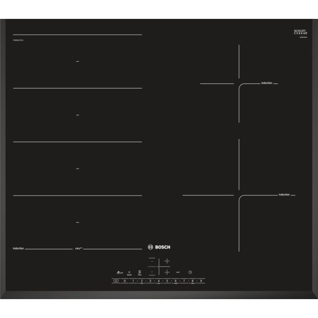 Bosch PXE651FC1E 60cm Induction Hob