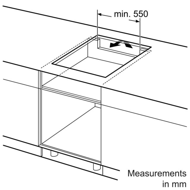 Bosch PXE651FC1E 60cm Induction Hob