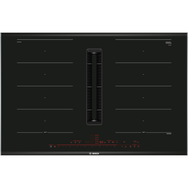 Bosch PXX875D67E 80cm Induction Hob with Extractor