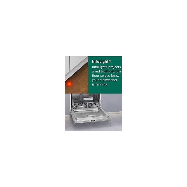 Bosch SMV4HVX00G Built In Dishwasher - Stainless Steel - 14 Place Settings
