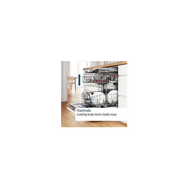 Bosch SMV6ZCX10G Built In Dishwasher - Stainless Steel - 14 Place Settings