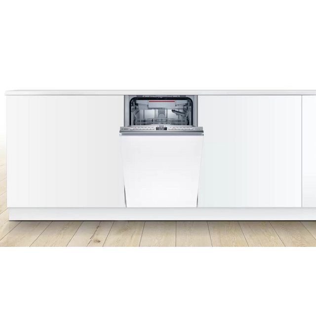 Bosch SPV4EMX21G Built In Slimline Dishwasher, 10 Place Settings, D Energy