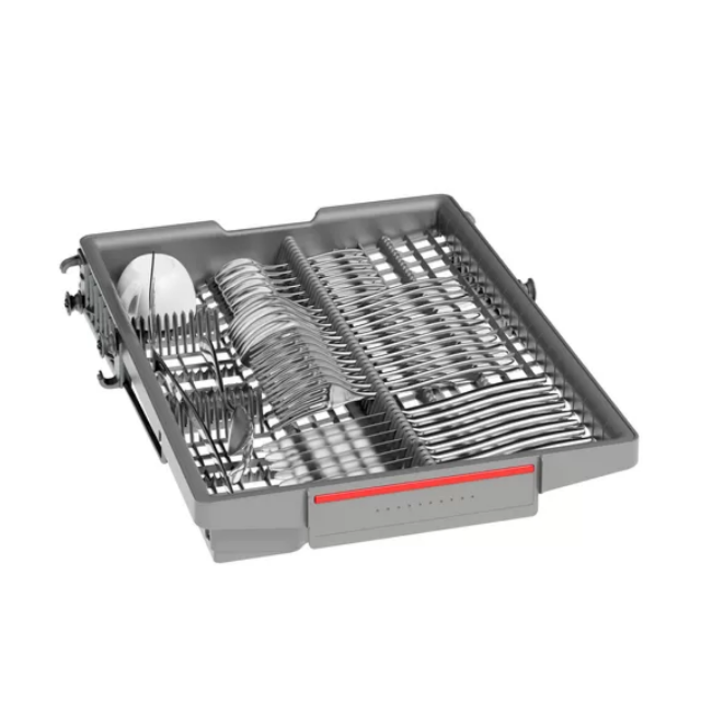 Bosch SPV4EMX21G Built In Slimline Dishwasher, 10 Place Settings, D Energy