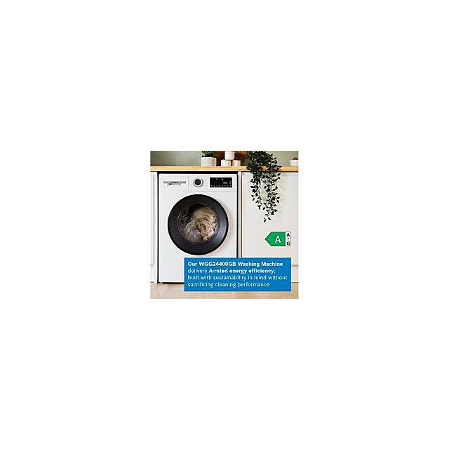 Bosch WGG24400GB 9kg 1400 Spin Washing Machine - White