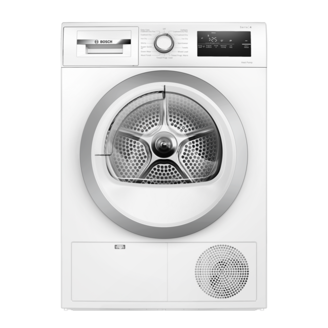 Bosch WTH85223GB 8kg Heat Pump Tumble Dryer - White