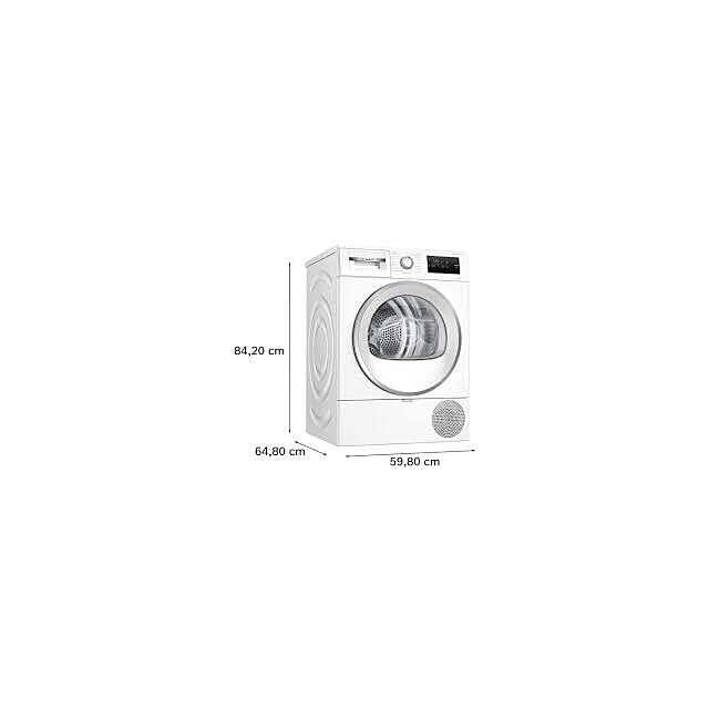 Bosch WTH85226GB , Series 4 WTH85226G 8kg Heat Pump Tumble Dryer - White