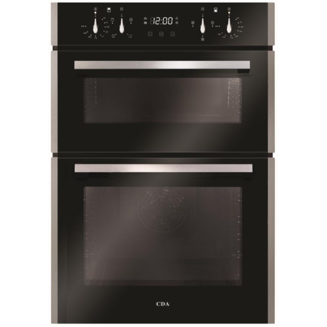 CDA DCS941SS Enamel Interior, Double Fan Oven, Electric, A Energy