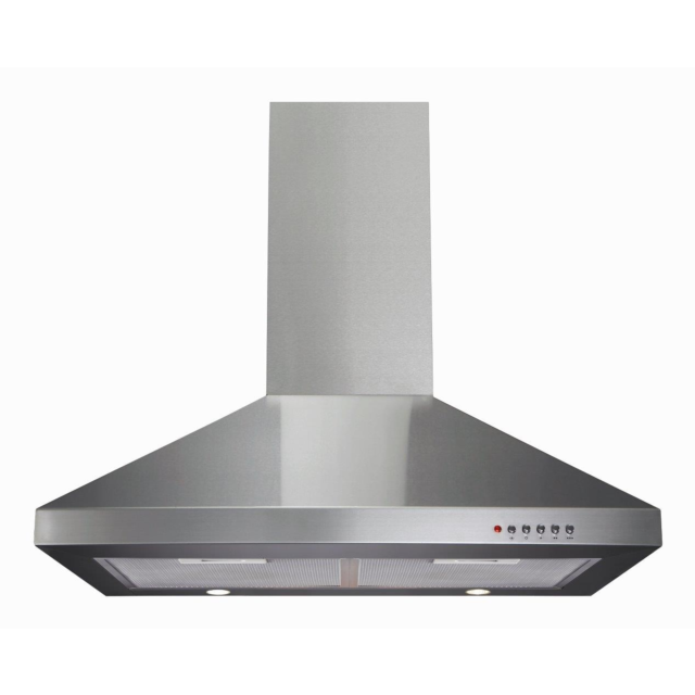 CDA ECH71SS Chimney Hood, 70cm, Stainless Steel