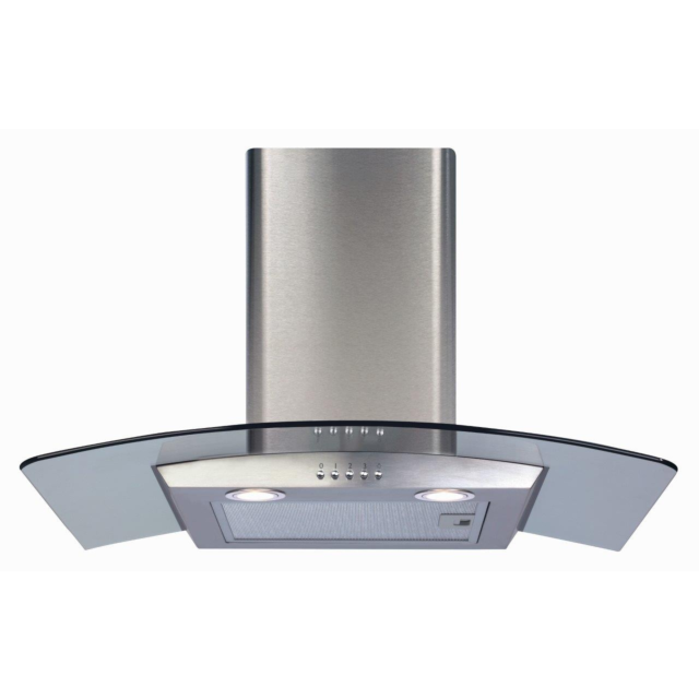 CDA ECP72SS Chimney Hood, 70cm, Stainless Steel