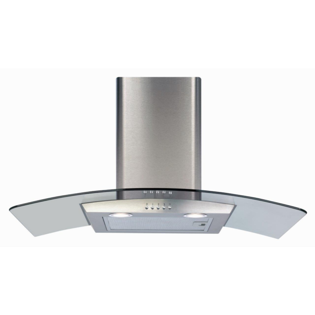 CDA ECP82SS Chimney Hood, 80cm, Stainless Steel