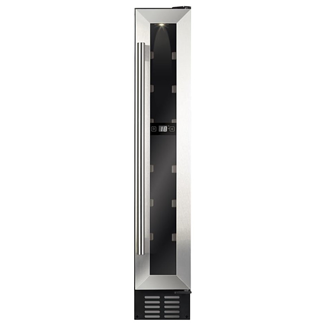 Cda FWC153SS Freestanding/under counter slimline wine cooler, Single temperature zone, 