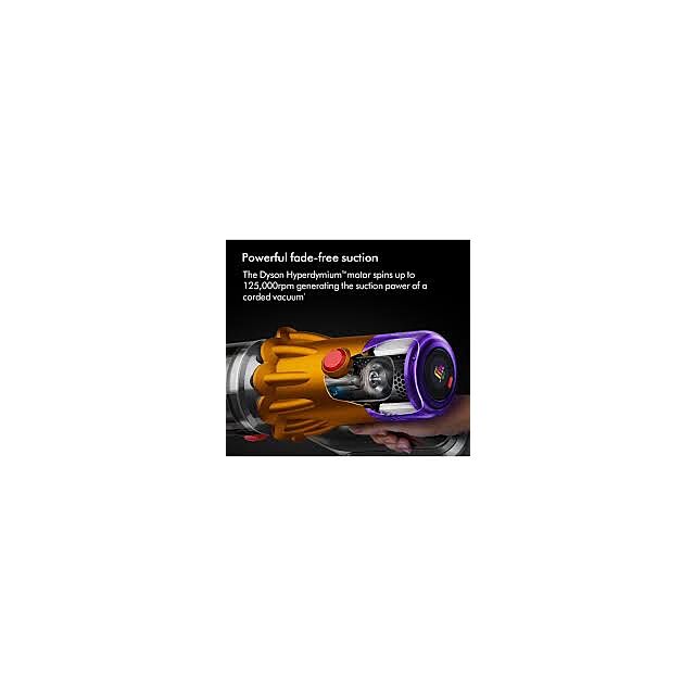 Dyson V12-2023 Cordless Stick Vacuum - 60 Minutes Run Time - Nickel