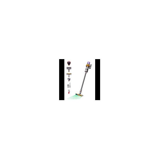 Dyson V15-2024 Cordless Vacuum - 60 Minutes Run Time - Yellow/Nickel