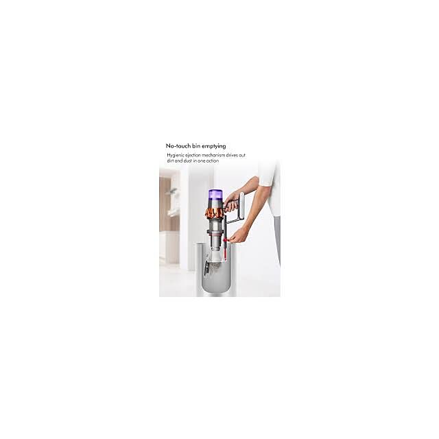 Dyson V15-2024 Cordless Vacuum - 60 Minutes Run Time - Yellow/Nickel