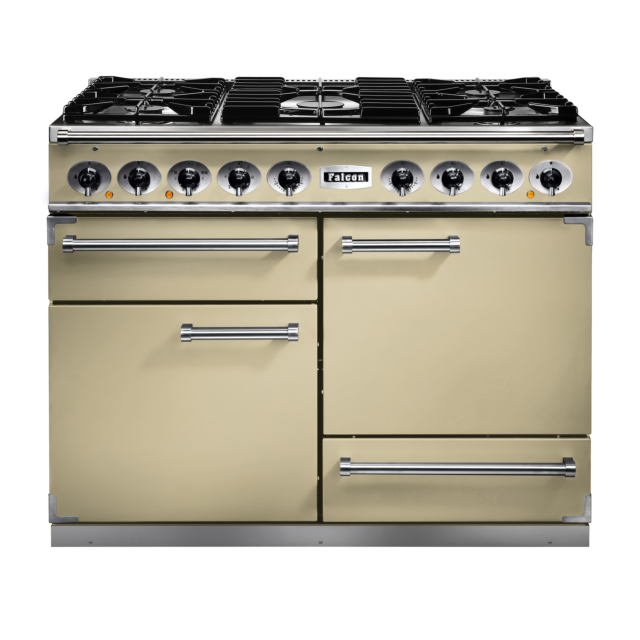 Falcon 1092 Deluxe 109cm Dual Fuel Cream Range Cooker