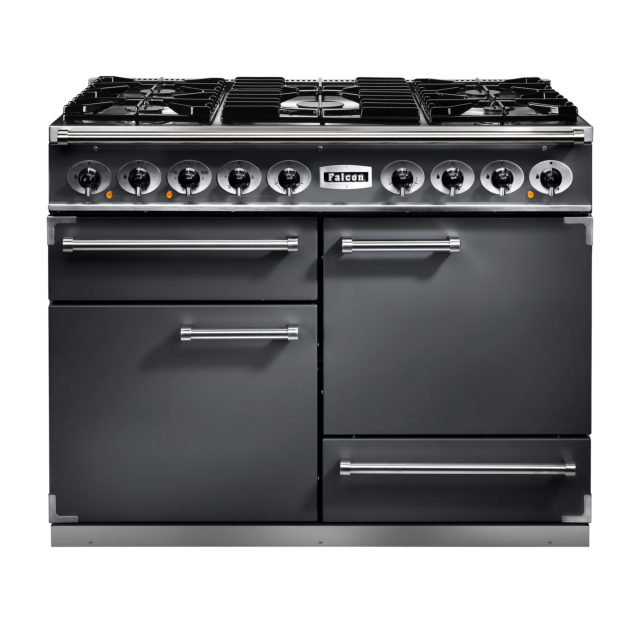 Falcon 1092 Deluxe 109cm Dual Fuel Slate Range Cooker