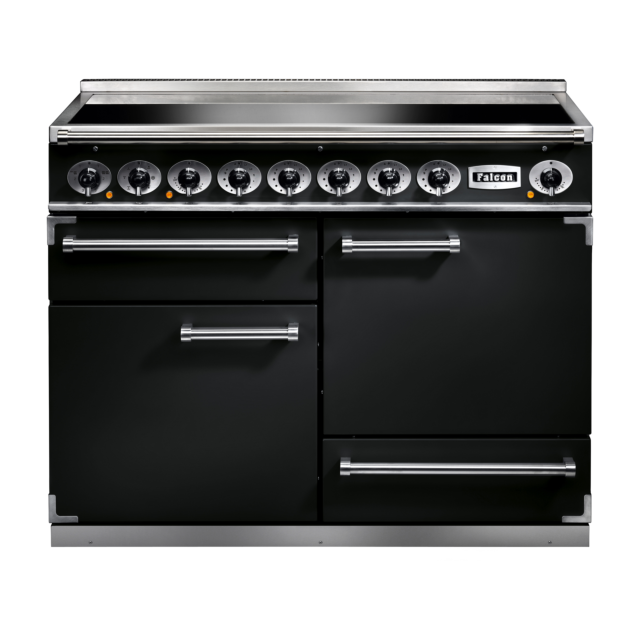 Falcon 1092 Deluxe 109cm Induction Black Range Cooker