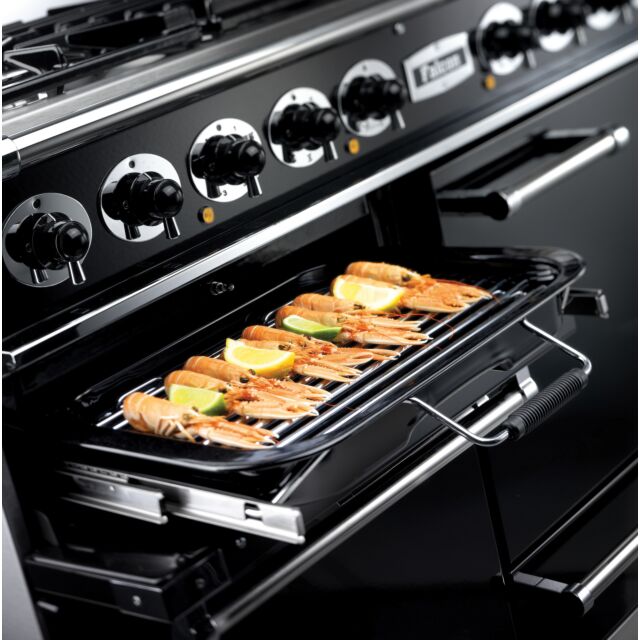 Falcon 900 Deluxe 90cm Dual Fuel Cream Range Cooker