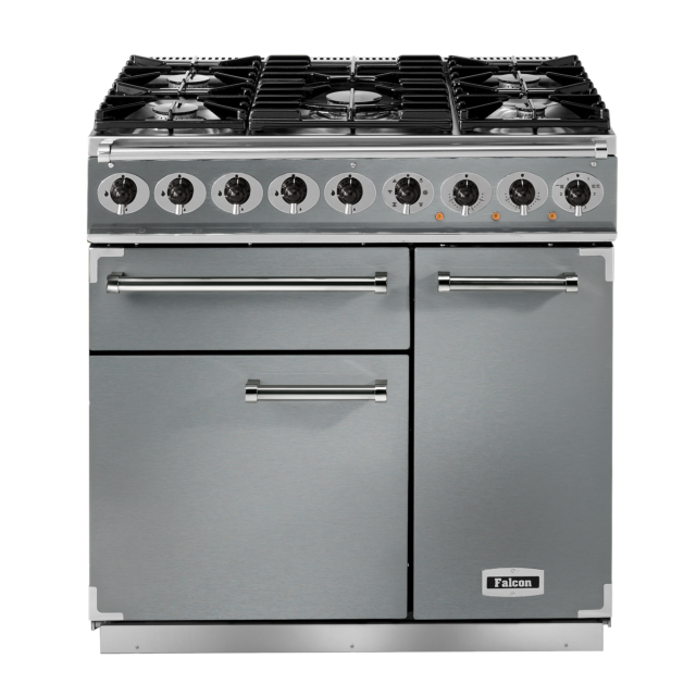 Falcon 900 Deluxe 90cm Dual Fuel Stainless Steel Range Cooker