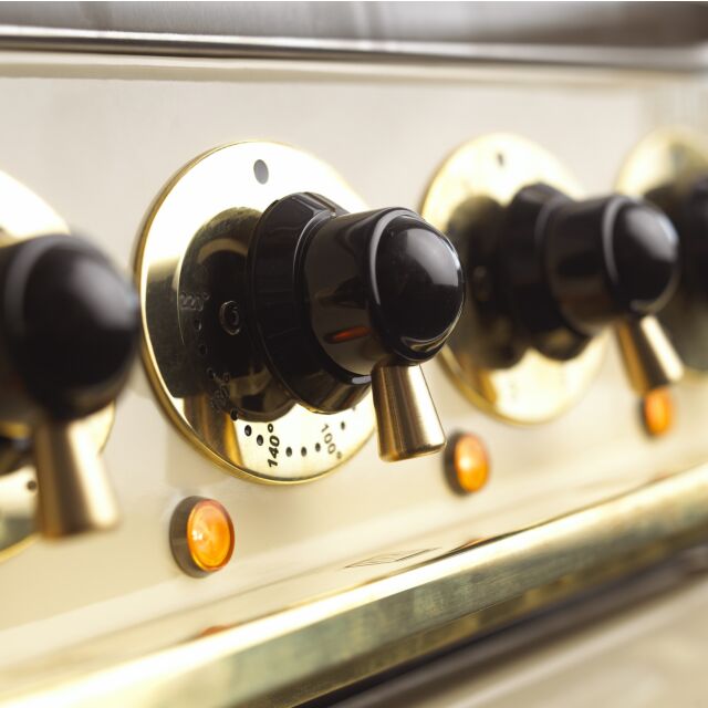Falcon 900 Deluxe 90cm Induction Black Range Cooker