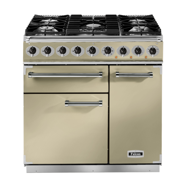 Falcon 900 Deluxe 90cm Induction Cream Range Cooker 