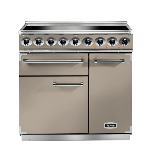 Falcon 900 Deluxe 90cm Induction Fawn Range Cooker