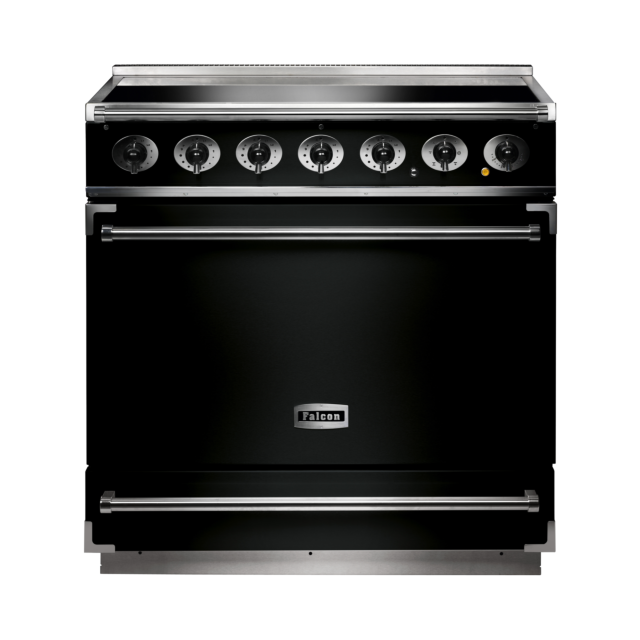 Falcon 900S 90cm Induction Black Range Cooker 
