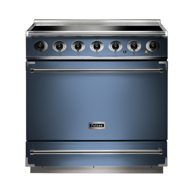 Falcon 900S 90cm Induction China Blue Range Cooker 
