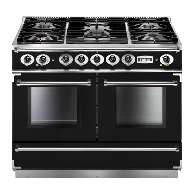 Falcon 1092 Continental 109cm Dual Fuel Black Range Cooker