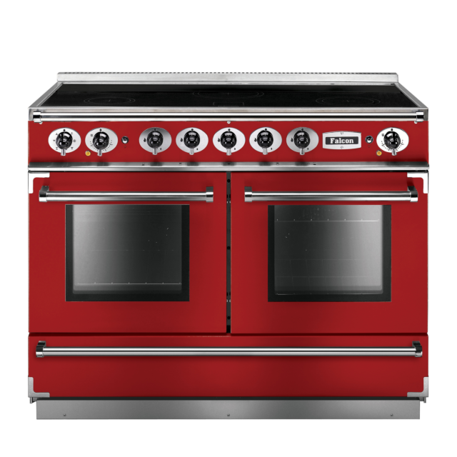 Falcon 1092 Continental 109cm Induction Cherry Red Range Cooker
