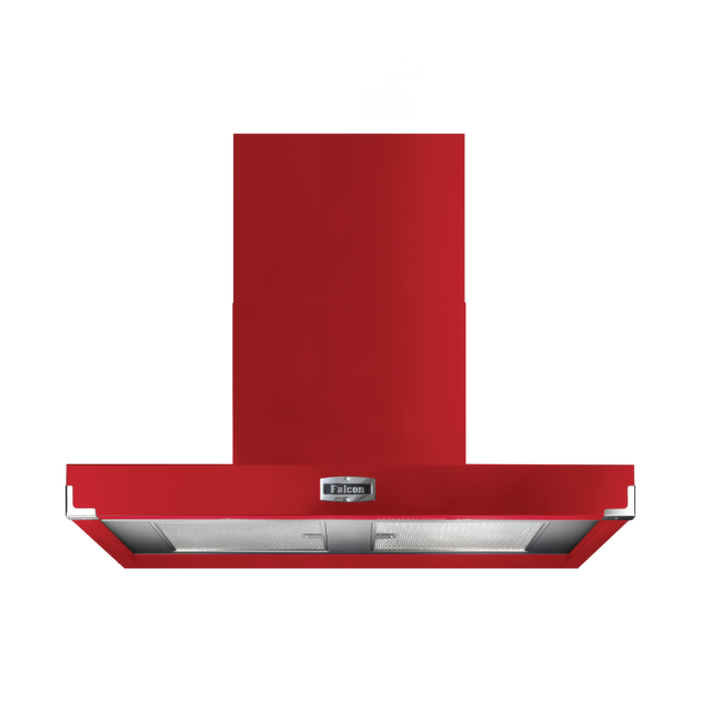 Falcon 1090 Contemporary Hood, 109cm Cherry Red