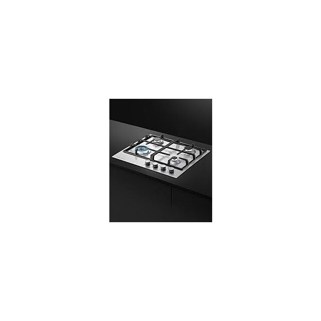 Fisher Paykel CG604DLPX1 80803, CG604DLPX1 600mm Wide Gas on Steel 4 Burner Chrome Pin Stripe Detail