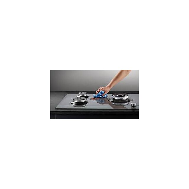 Fisher Paykel CG604DNGGB4 82037, 600mm Wide 'Gas on Glass' 4 Burner Minimal Style