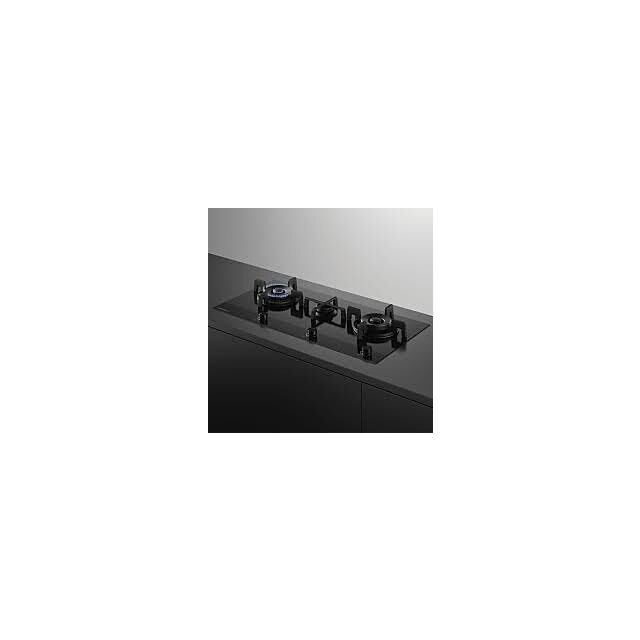 Fisher Paykel CG903DNGGB4 82035, 900mm Wide 'Gas on Glass' 3 Burner Linear Layout Minimal Style