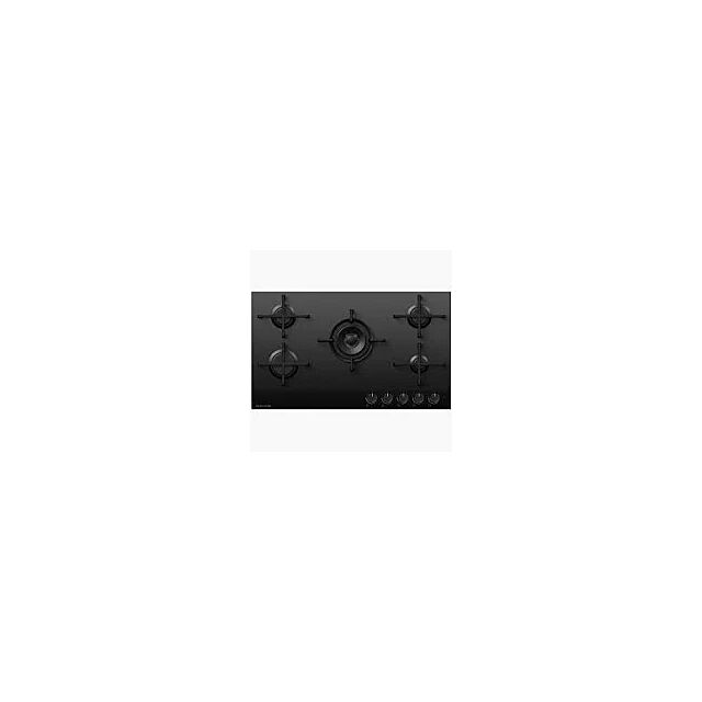 Fisher Paykel CG905DNGGB4 82033, 900mm Wide 'Gas on Glass' 5 Burner Minimal Style
