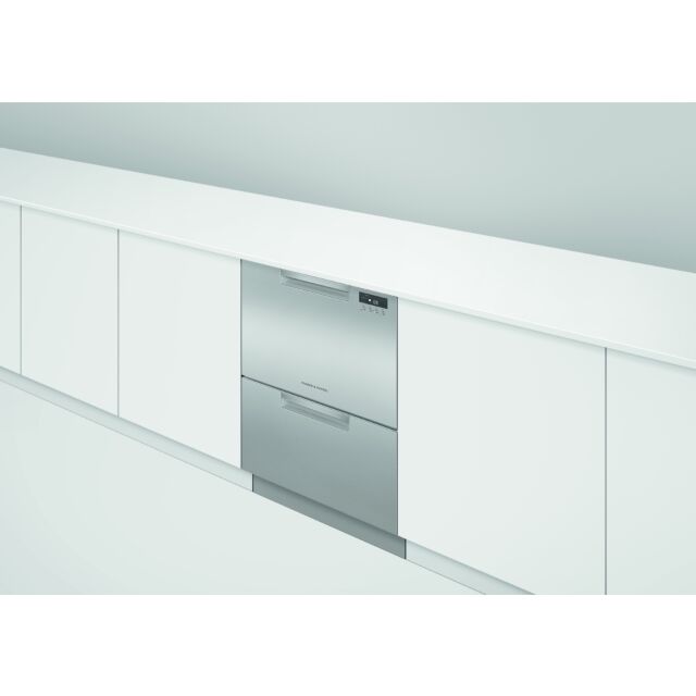 Fisher + Paykel DD60DCHX9 Built in Double DishDrawerâ„¢, 12 Place Settings, E Energy