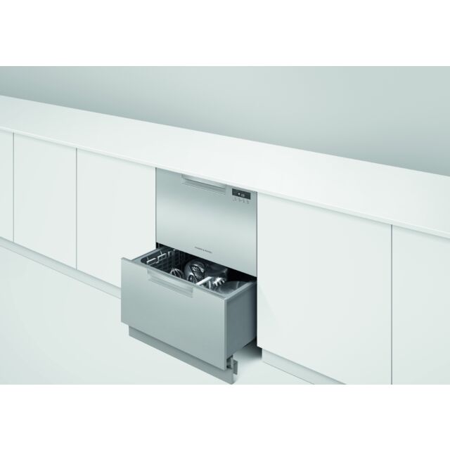Fisher + Paykel DD60DCHX9 Built in Double DishDrawerâ„¢, 12 Place Settings, E Energy