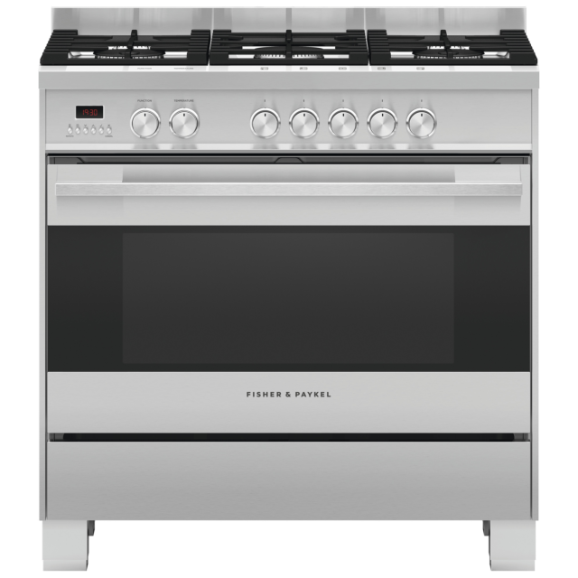 Fisher Paykel OR90SDG4X1 81576, OR90SDG4X1 900mm Wide Contemporary S/S Single Cavity Oven with Full