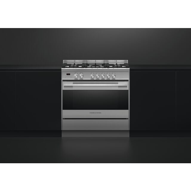 Fisher Paykel OR90SDG4X1 81576, OR90SDG4X1 900mm Wide Contemporary S/S Single Cavity Oven with Full