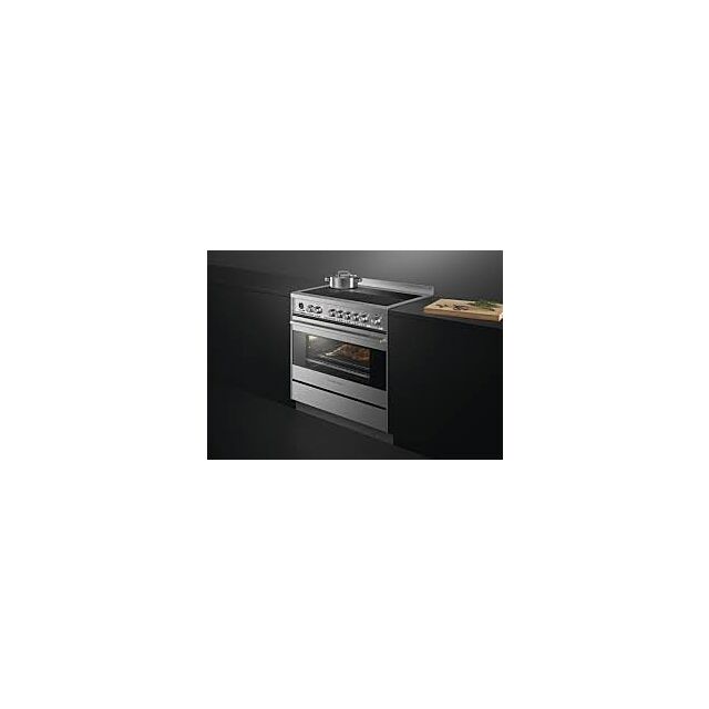 Fisher and Paykel OR90SDI6X1 Fisher & Paykel OR90SDI6X1 90cm 5 Zone Induction Pyrolytic Cooker - Sta