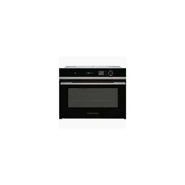 Fisher and Paykel OS60NDLX1 Fisher & Paykel OS60NDLX1 Built In Compact Steam Oven - Black / Stainles